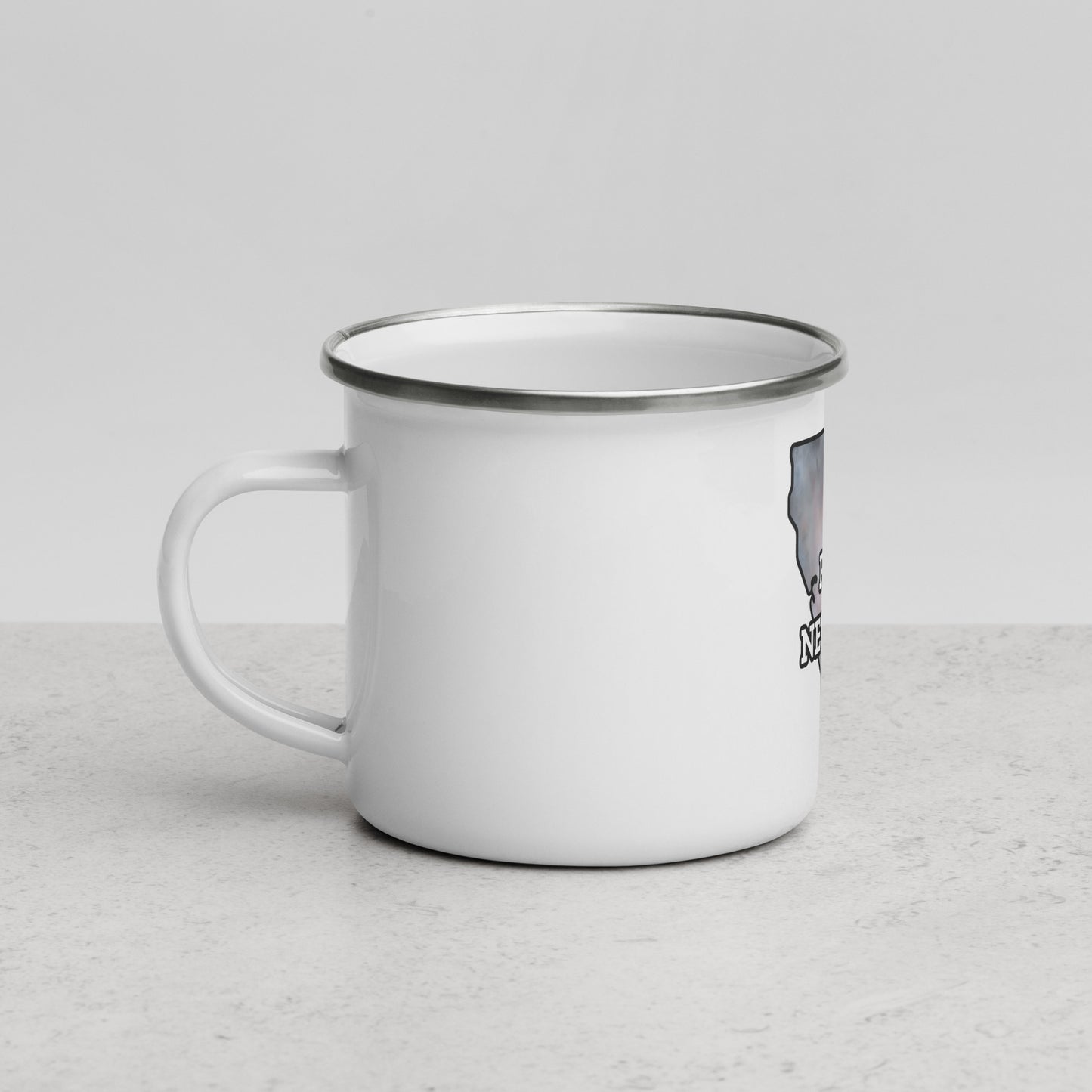 F*ck Newsom Enamel Mug