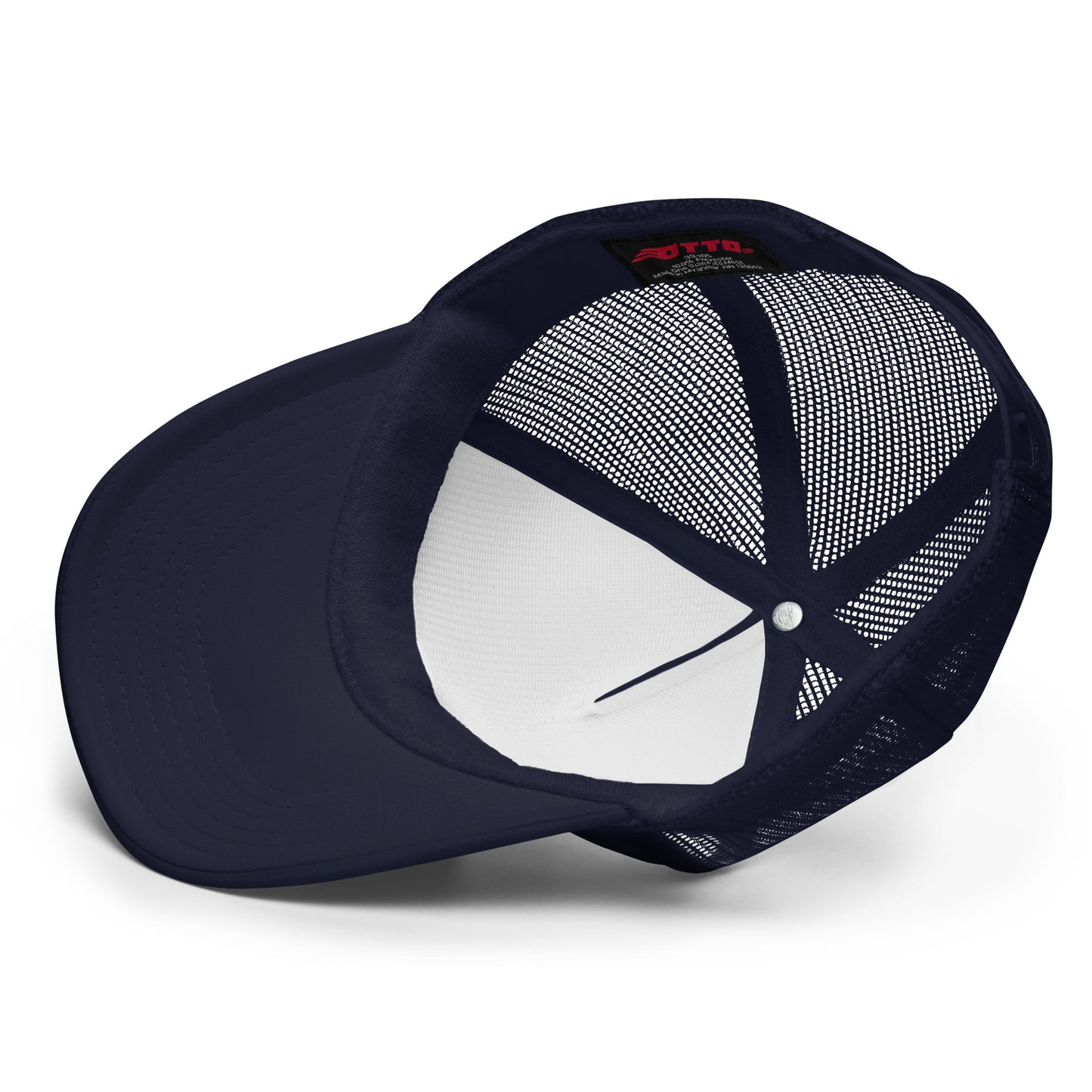 We The People Foam navy trucker hat