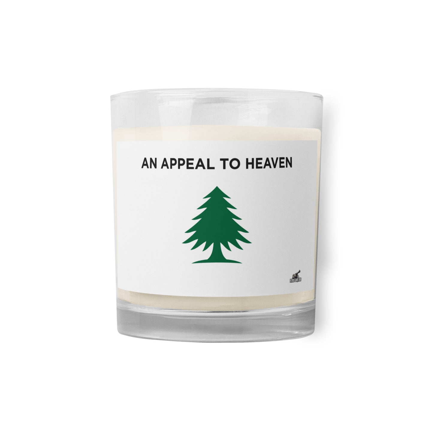 Appeal To Heaven Glass jar soy wax candle