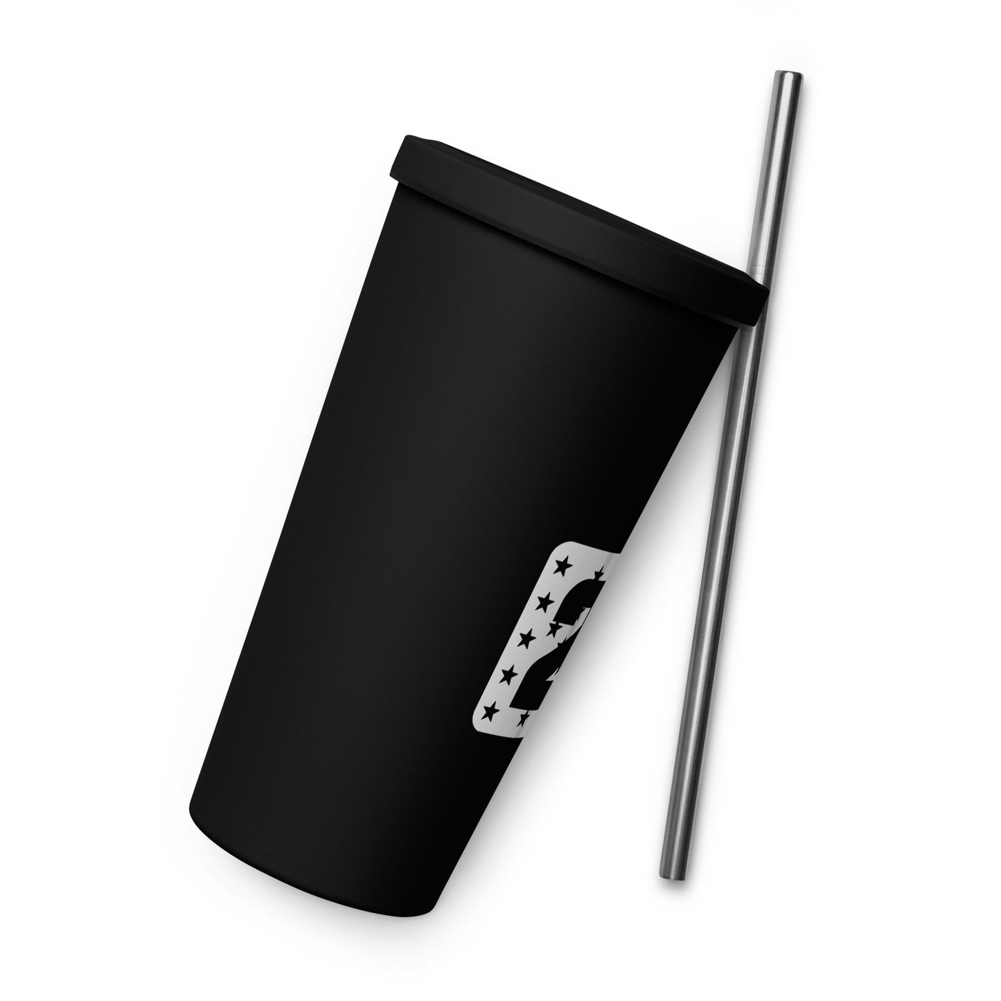 2A Insulated tumbler with a straw