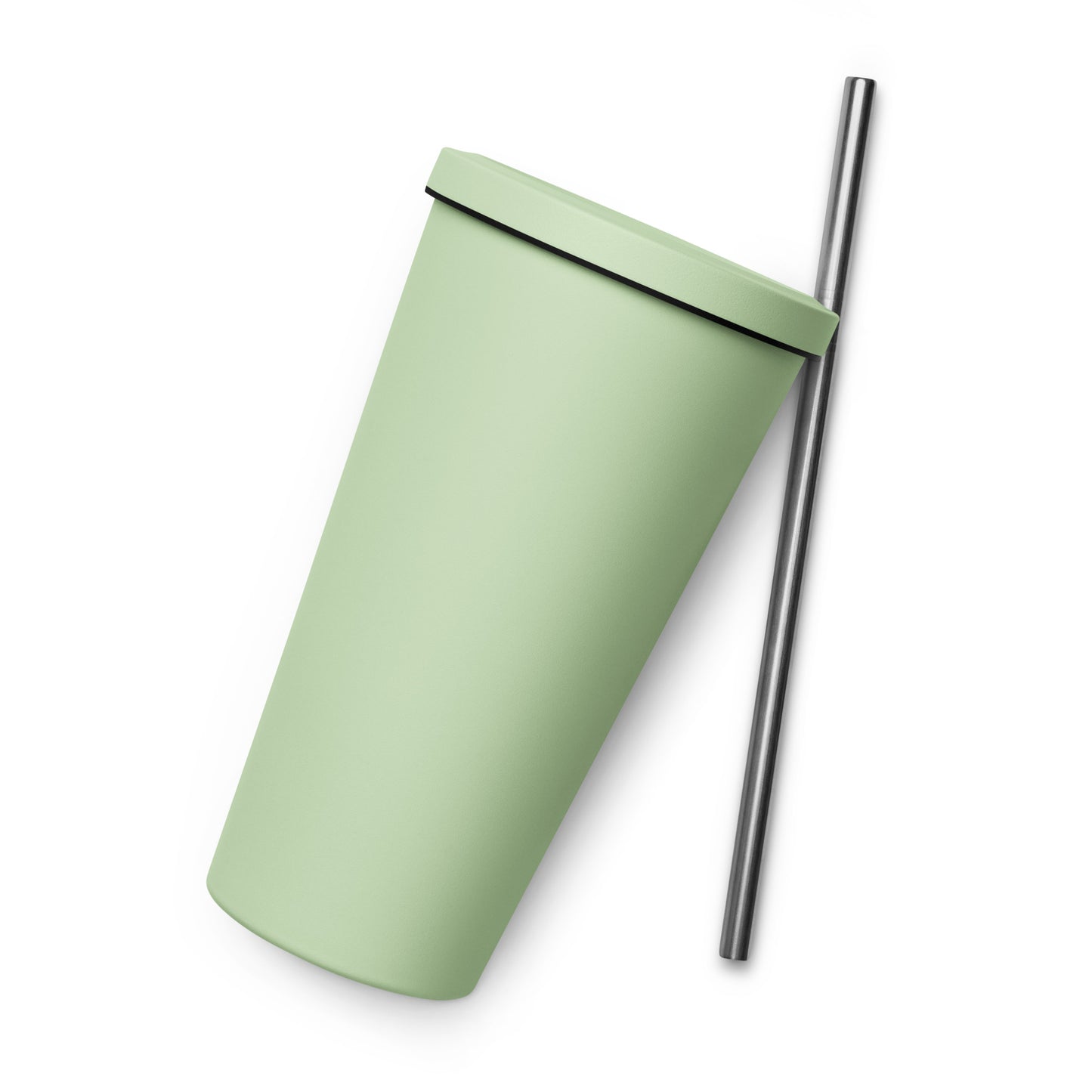 2A Insulated tumbler with a straw