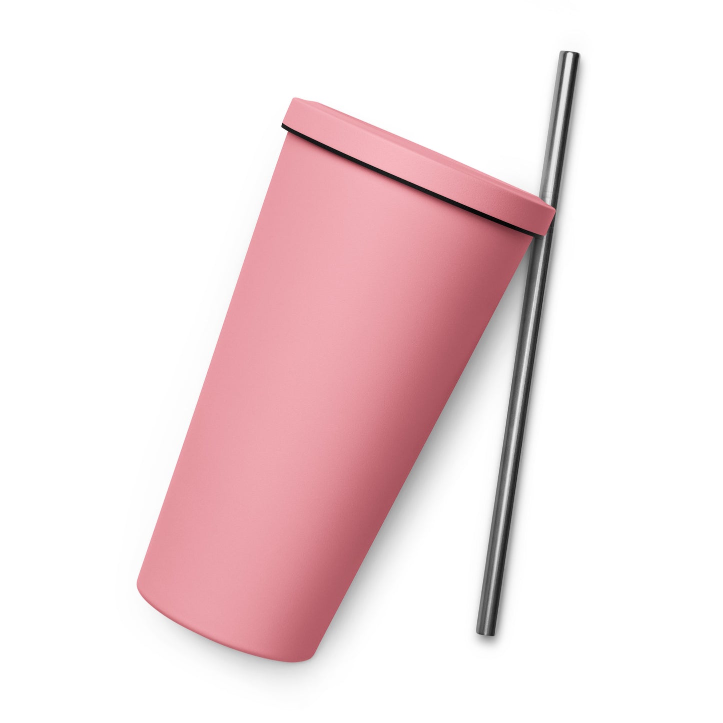 2A Insulated tumbler with a straw