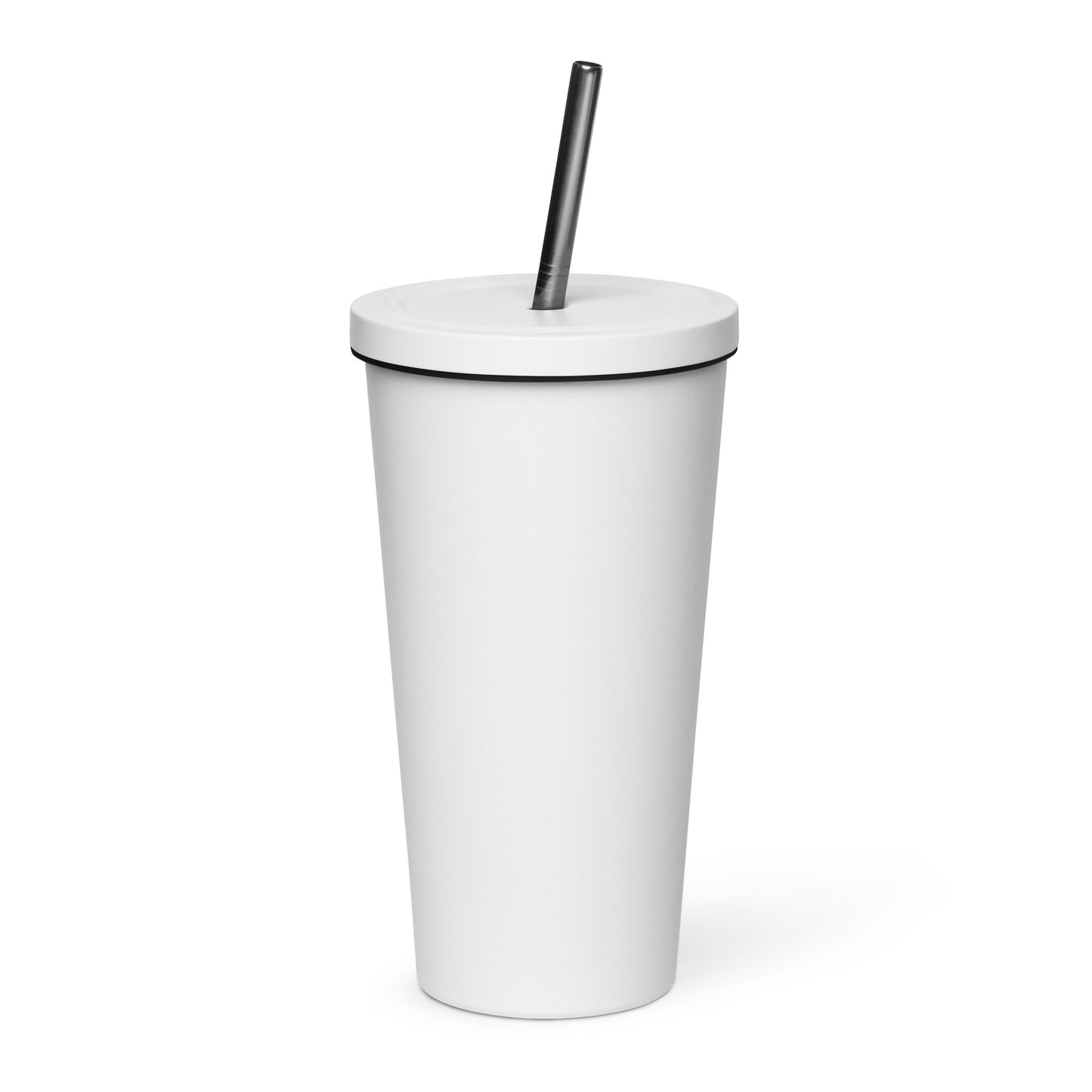 Dont Tread on Me Insulated tumbler with a straw