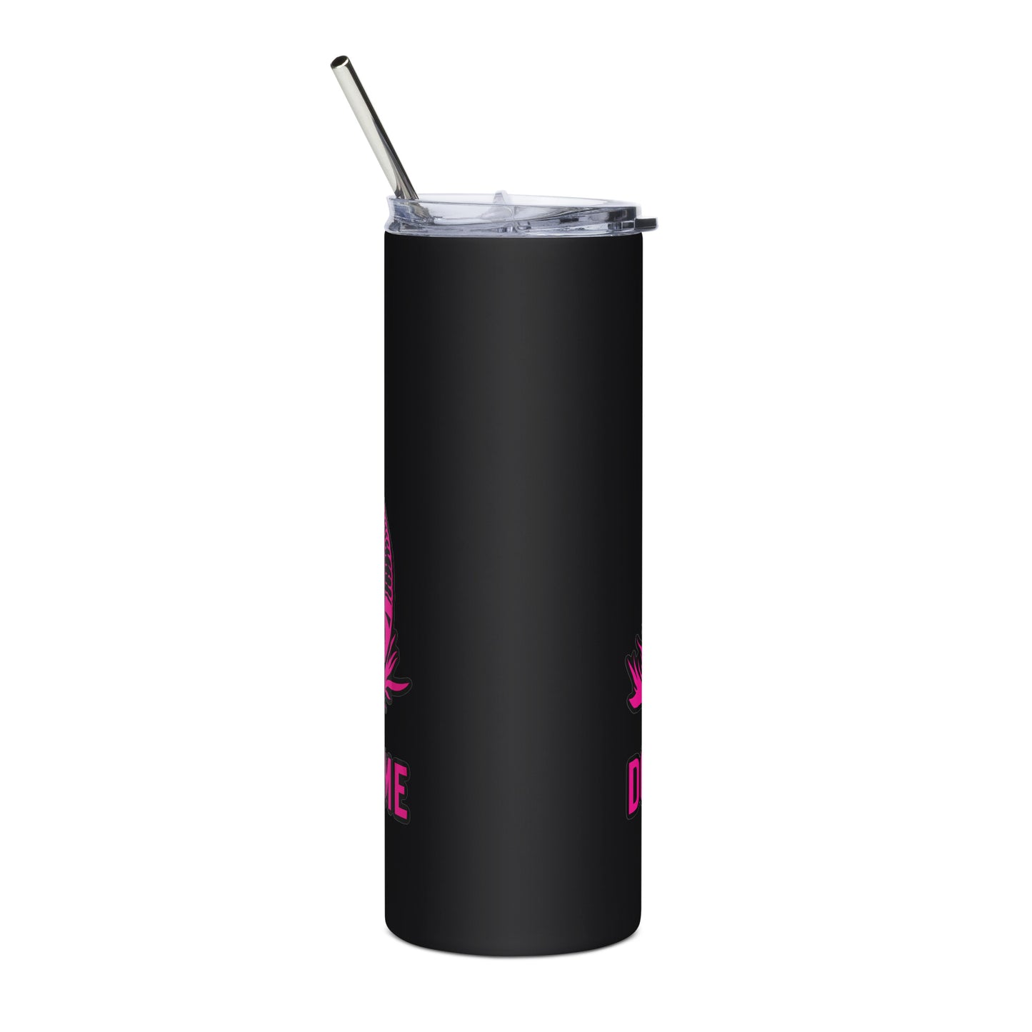Pink Don’t Tread On Me Stainless steel tumbler