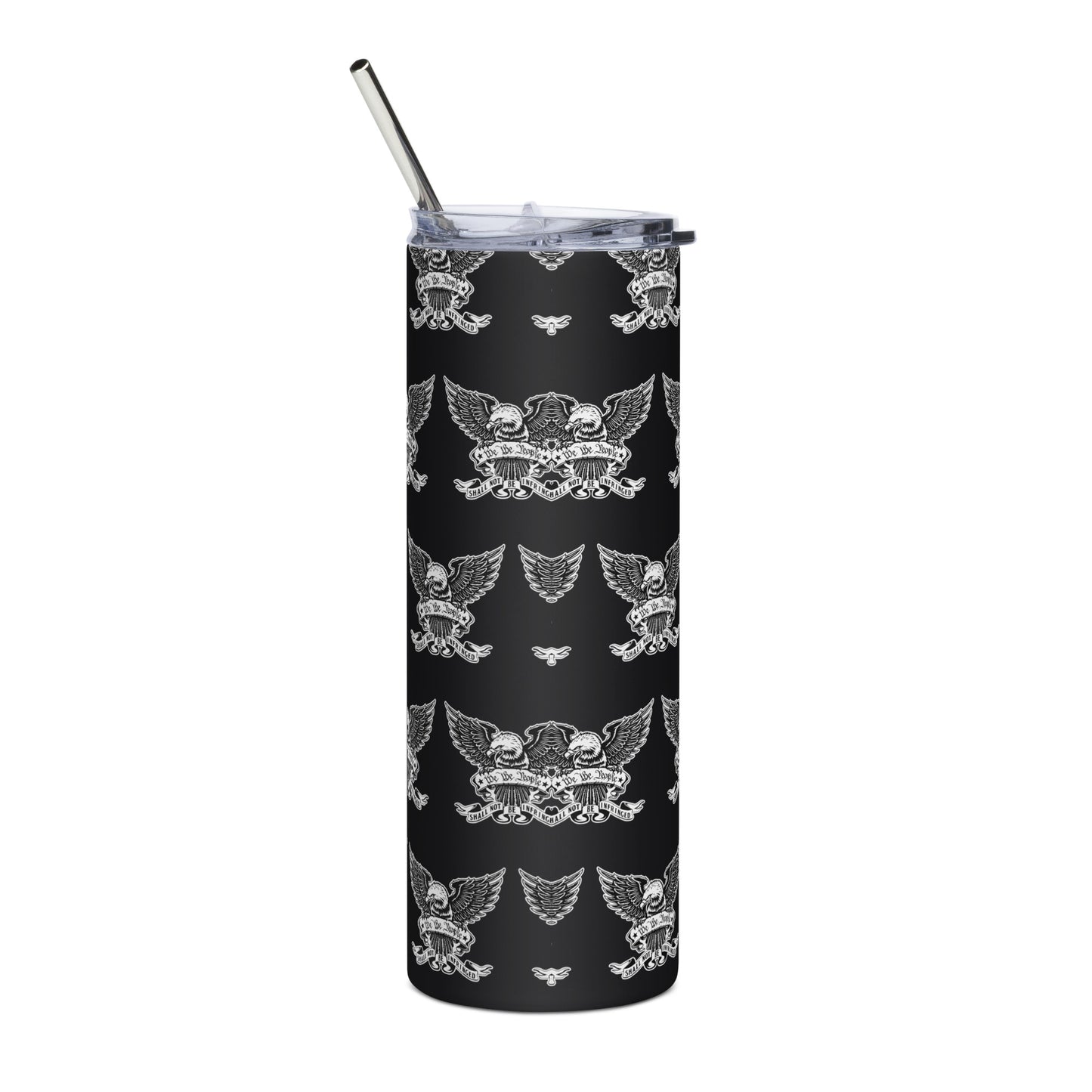 Eagle Print Stainless steel tumbler