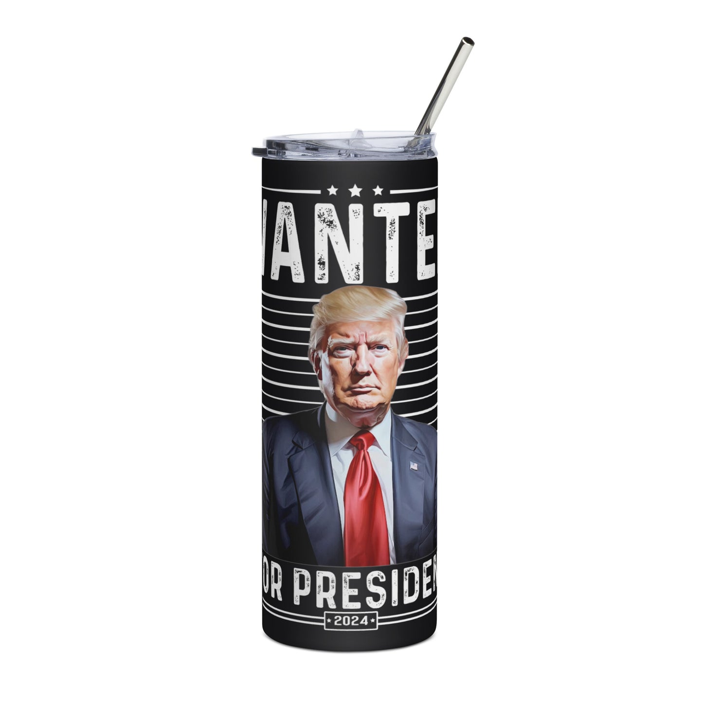 Trump Wanted Stainless steel tumbler
