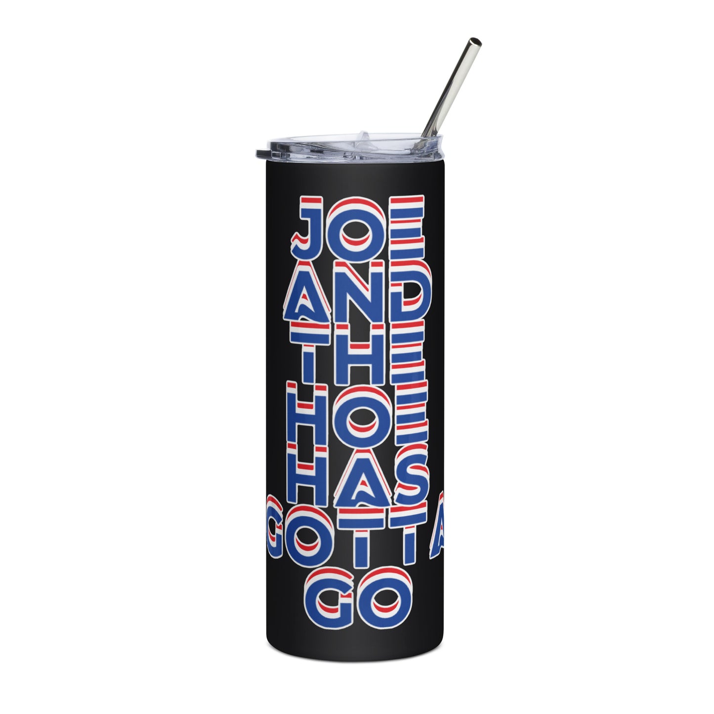Joe and the Hoe Stainless steel tumbler