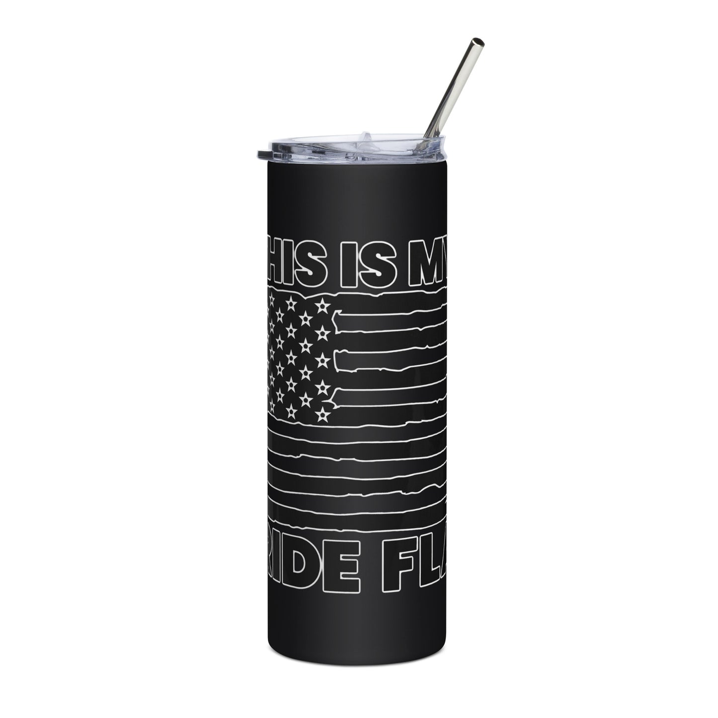 This is My Pride Flag Stainless steel tumbler