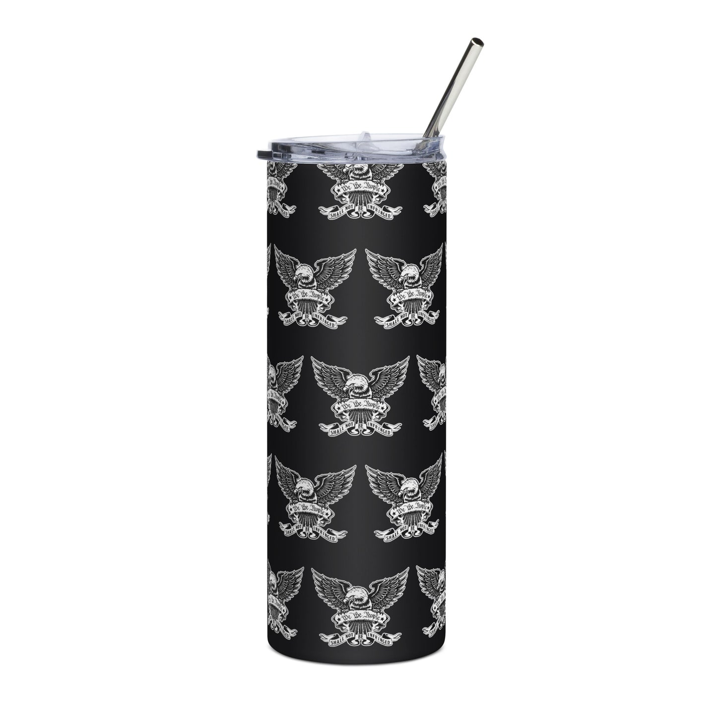 Eagle Print Stainless steel tumbler