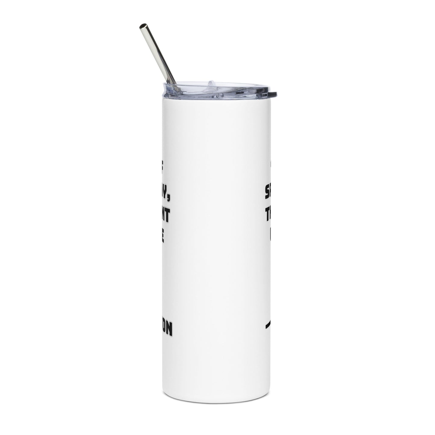 George Washington Quote Stainless steel tumbler