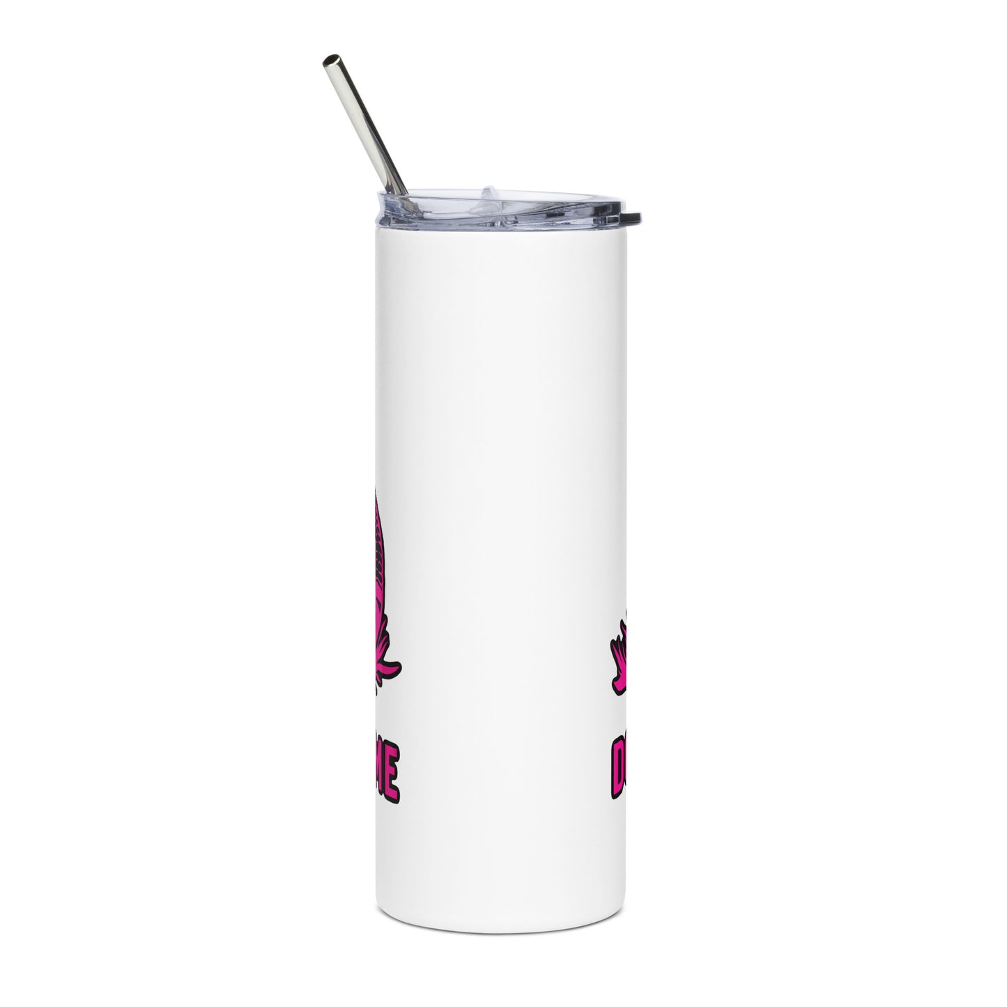Pink Don’t Tread On Me Stainless steel tumbler