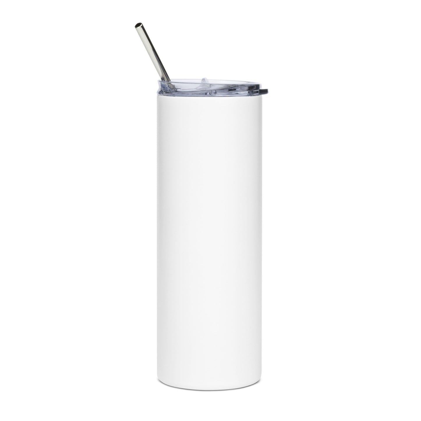 Pink I Plead the Second Stainless steel tumbler