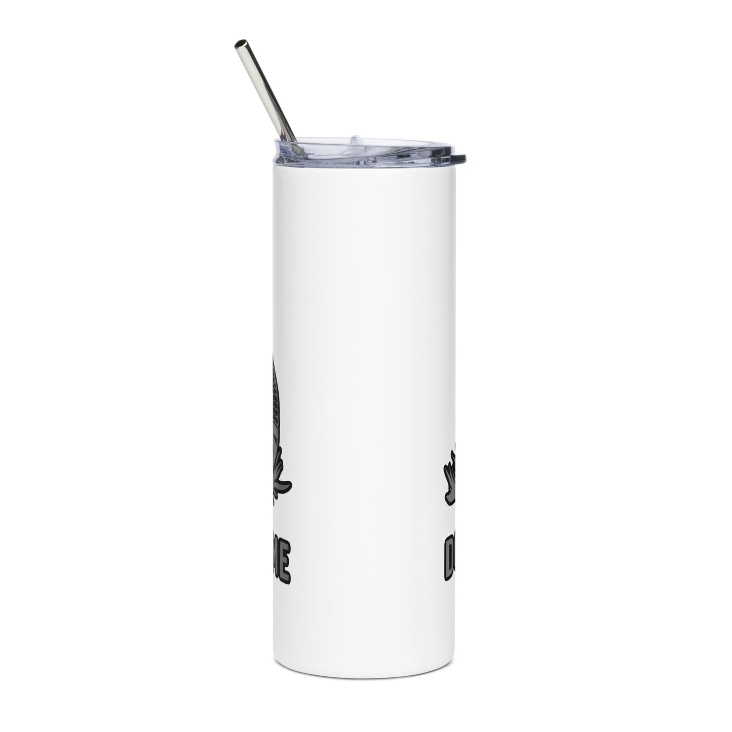 Grey Don’t Tread On Me Stainless steel tumbler