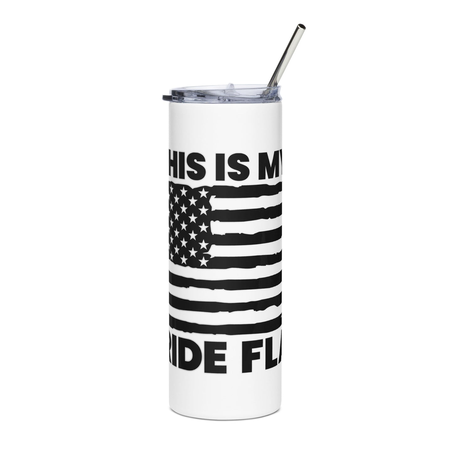 This is My Pride Flag Stainless steel tumbler