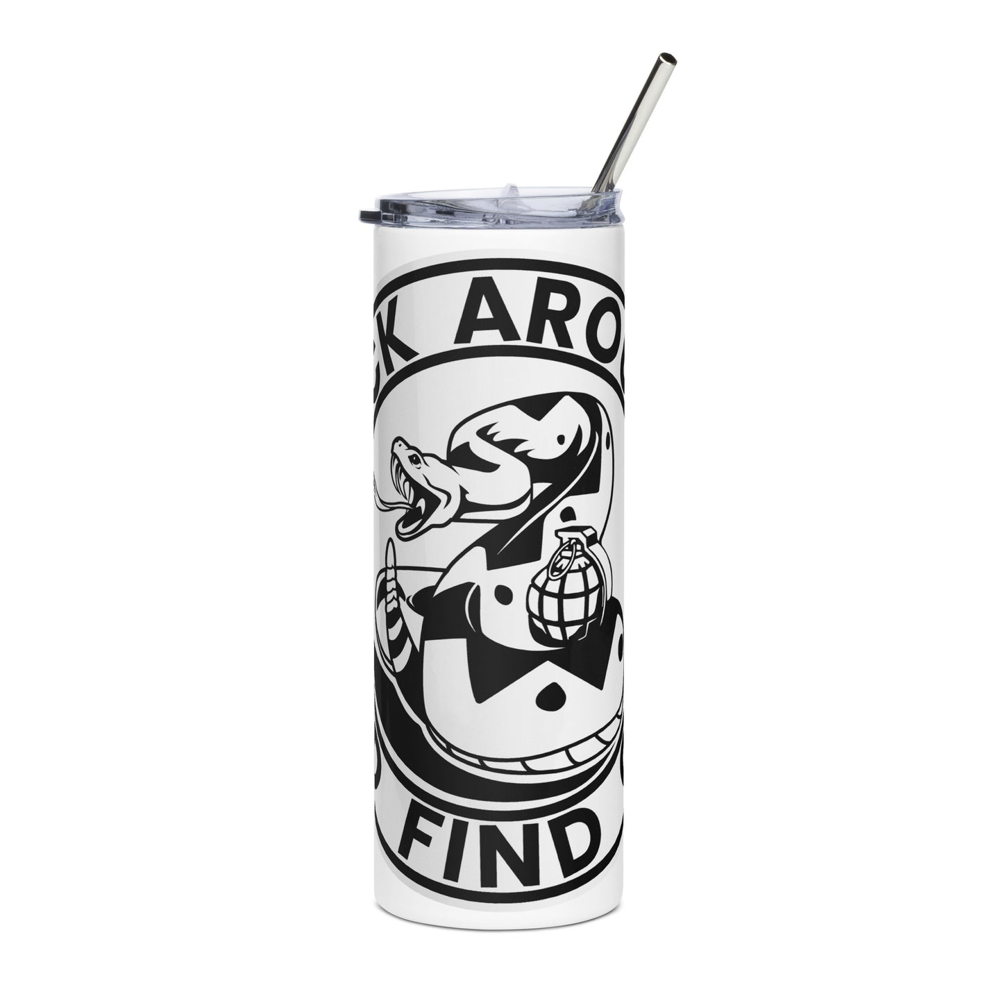 FAFO Snake Stainless steel tumbler