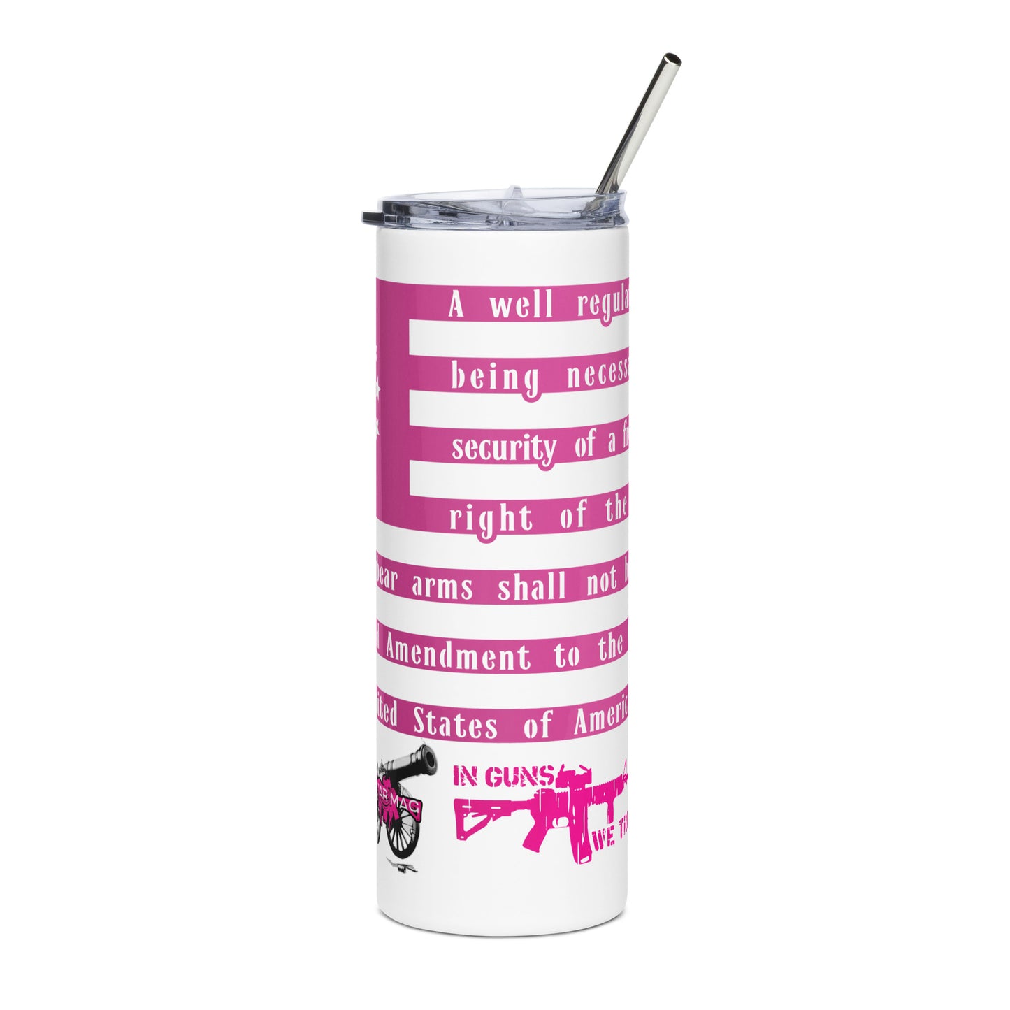 2A Flag Stainless steel tumbler