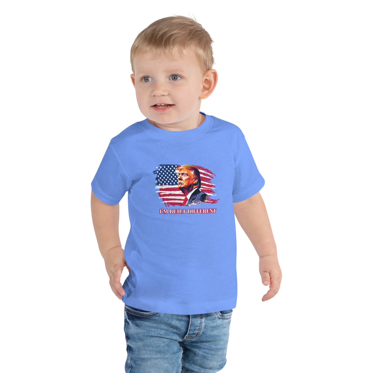 I’m Built Different Toddler Short Sleeve Tee