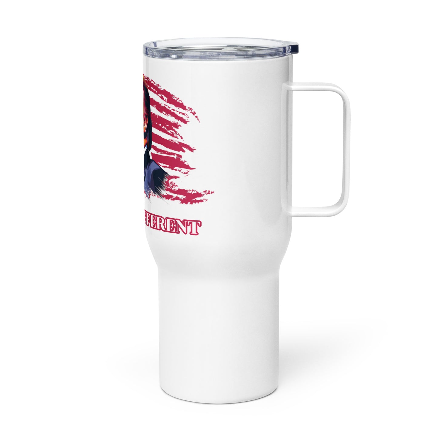 Trump “I’m Built Different” Travel mug with a handle