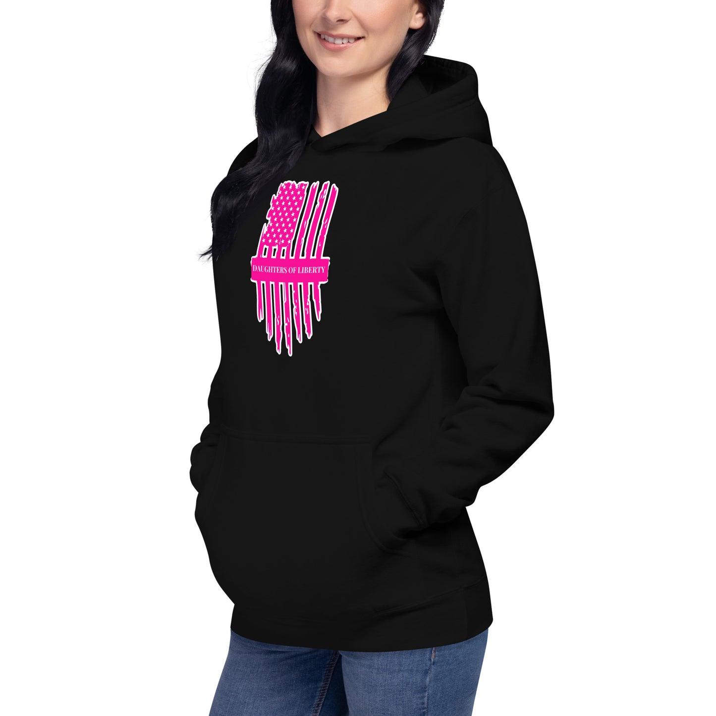 Pink Daughters of Liberty Unisex Hoodie