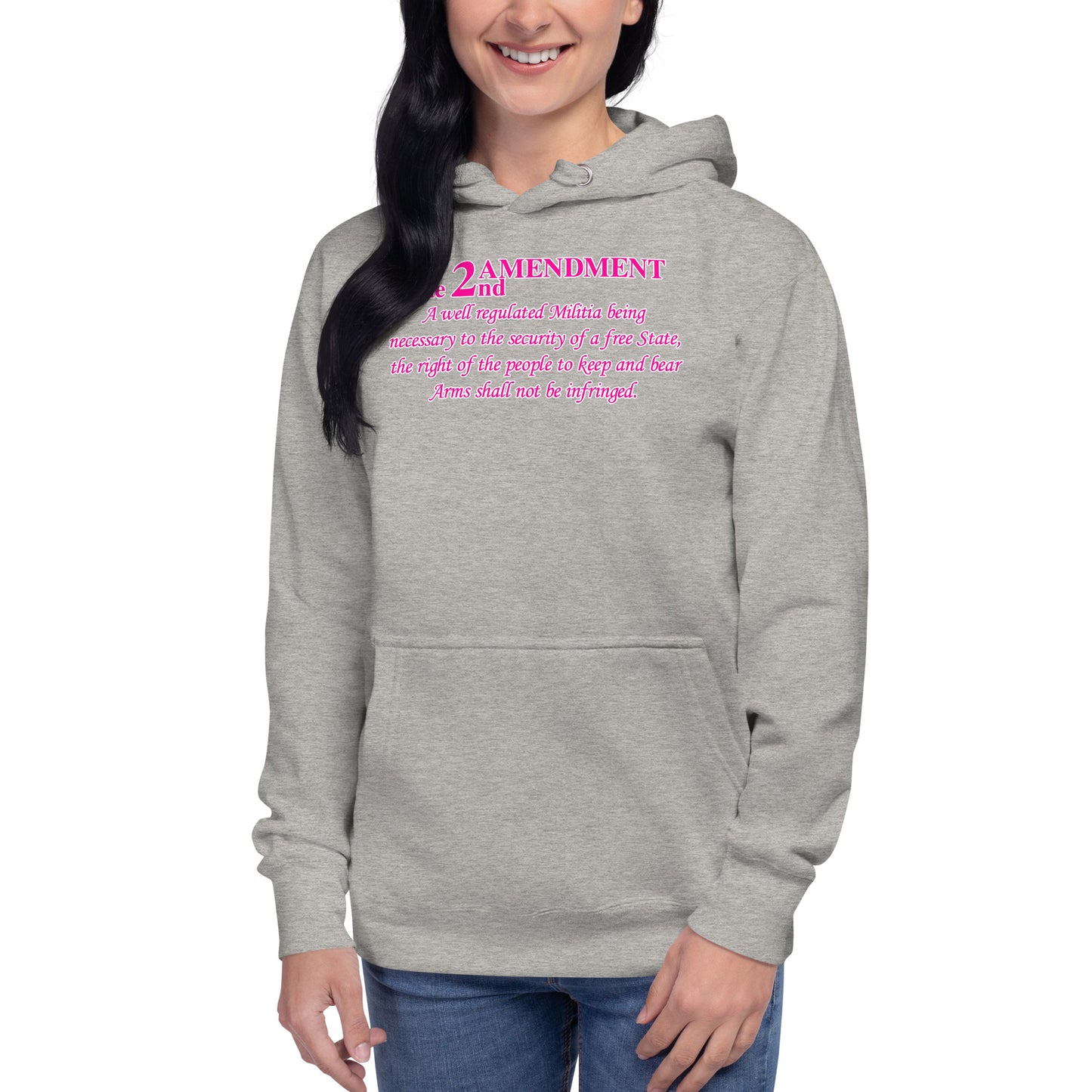Pink 2nd Amendment Unisex Hoodie
