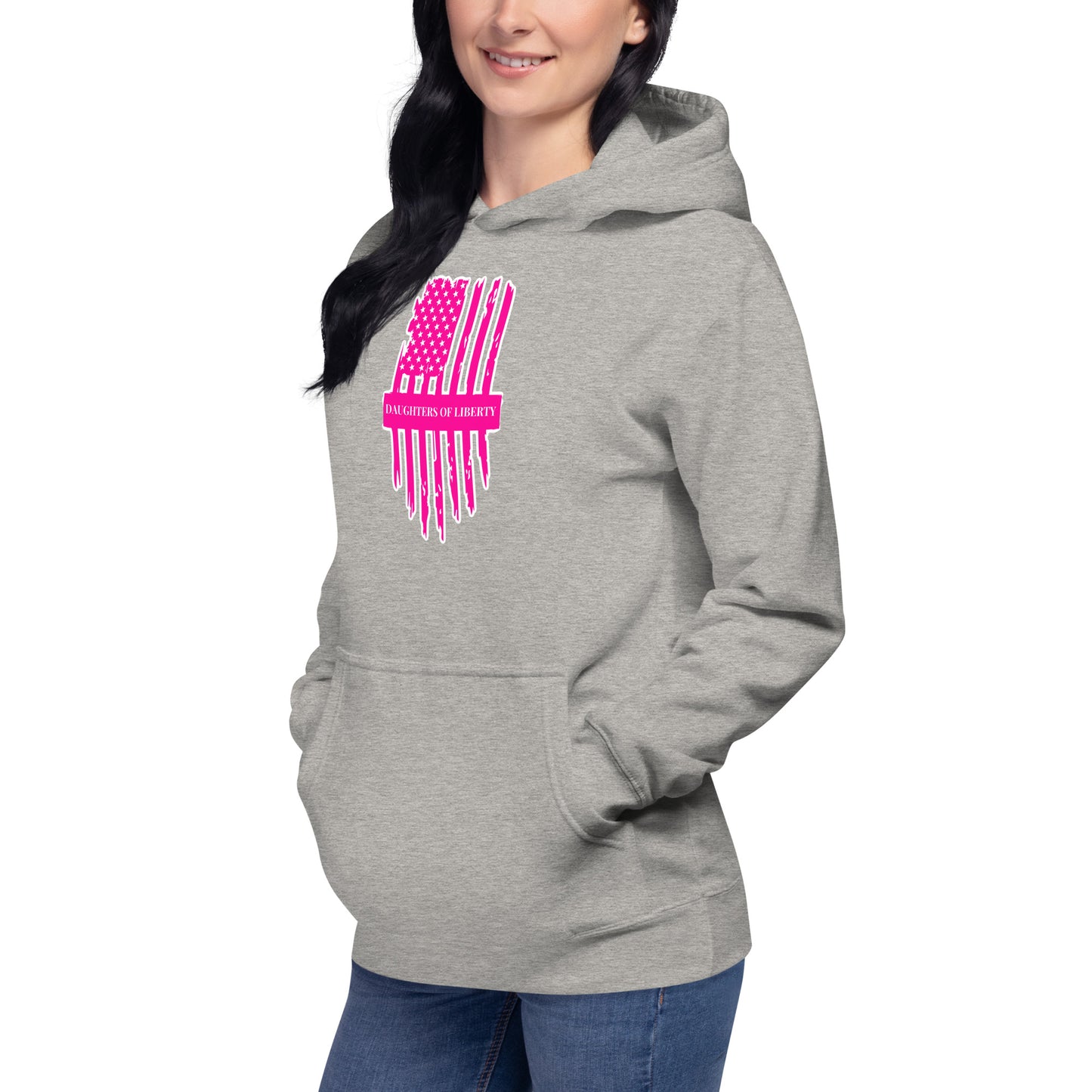 Pink Daughters of Liberty Unisex Hoodie