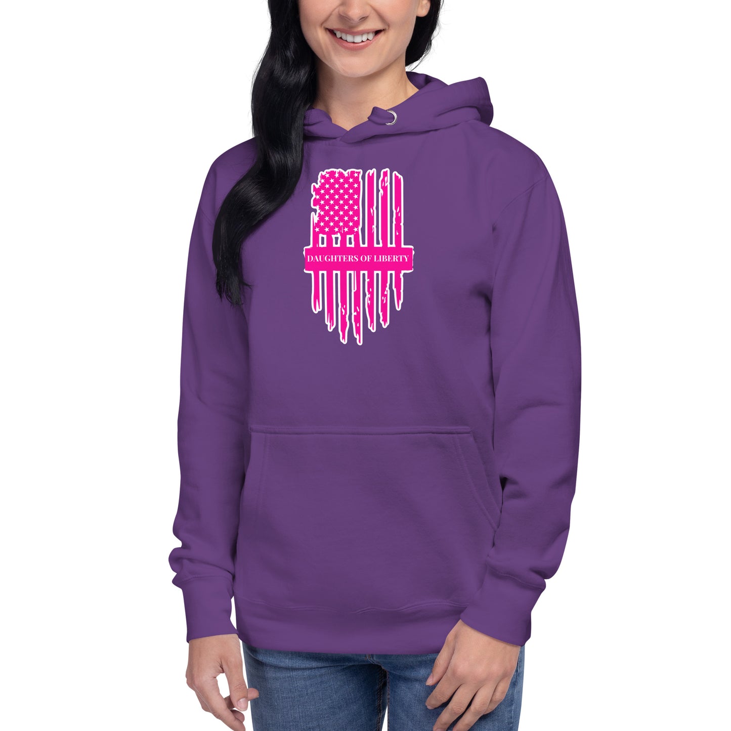 Pink Daughters of Liberty Unisex Hoodie