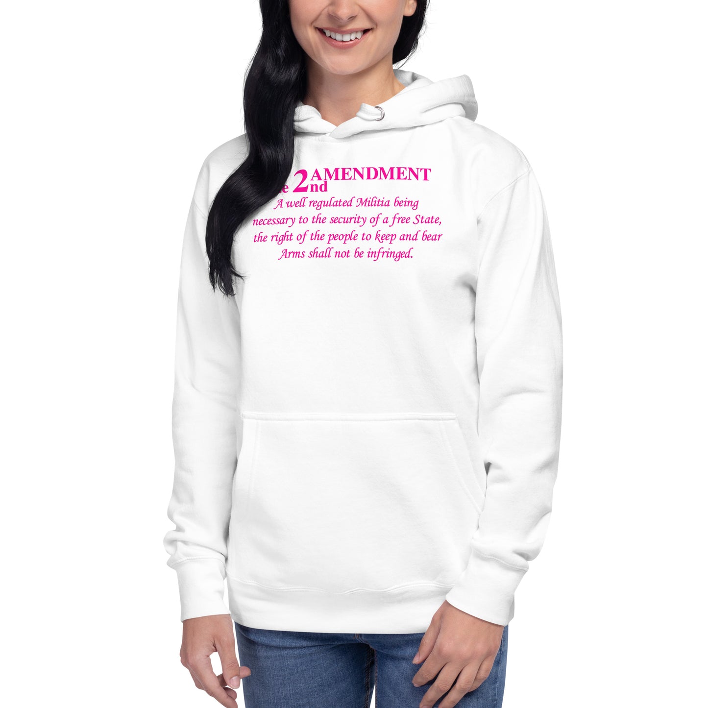 Pink 2nd Amendment Unisex Hoodie