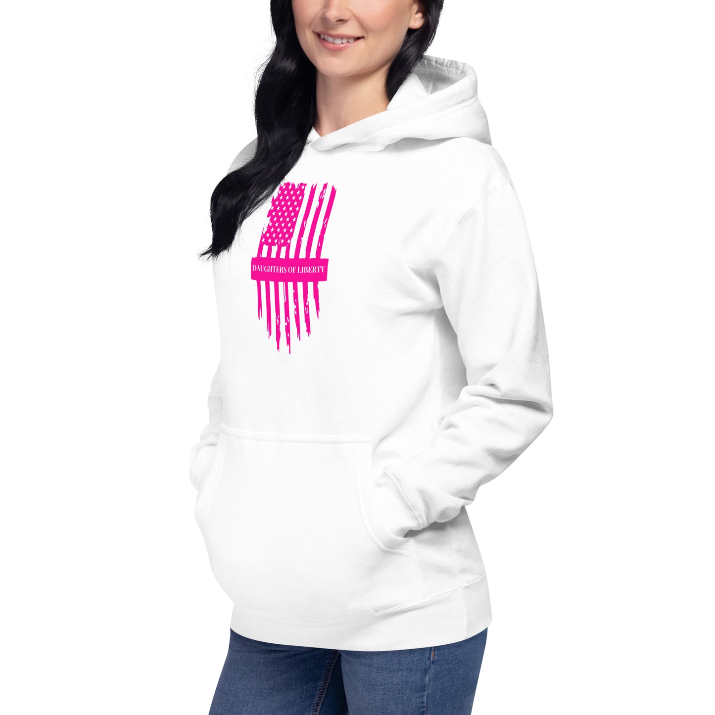 Pink Daughters of Liberty Unisex Hoodie
