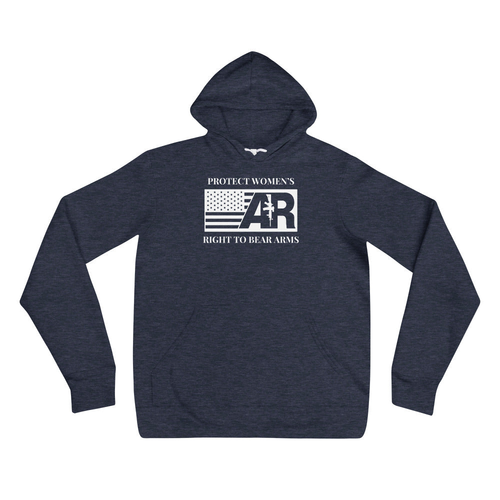 Protect Women’s Right to Bear ArmsUnisex hoodie