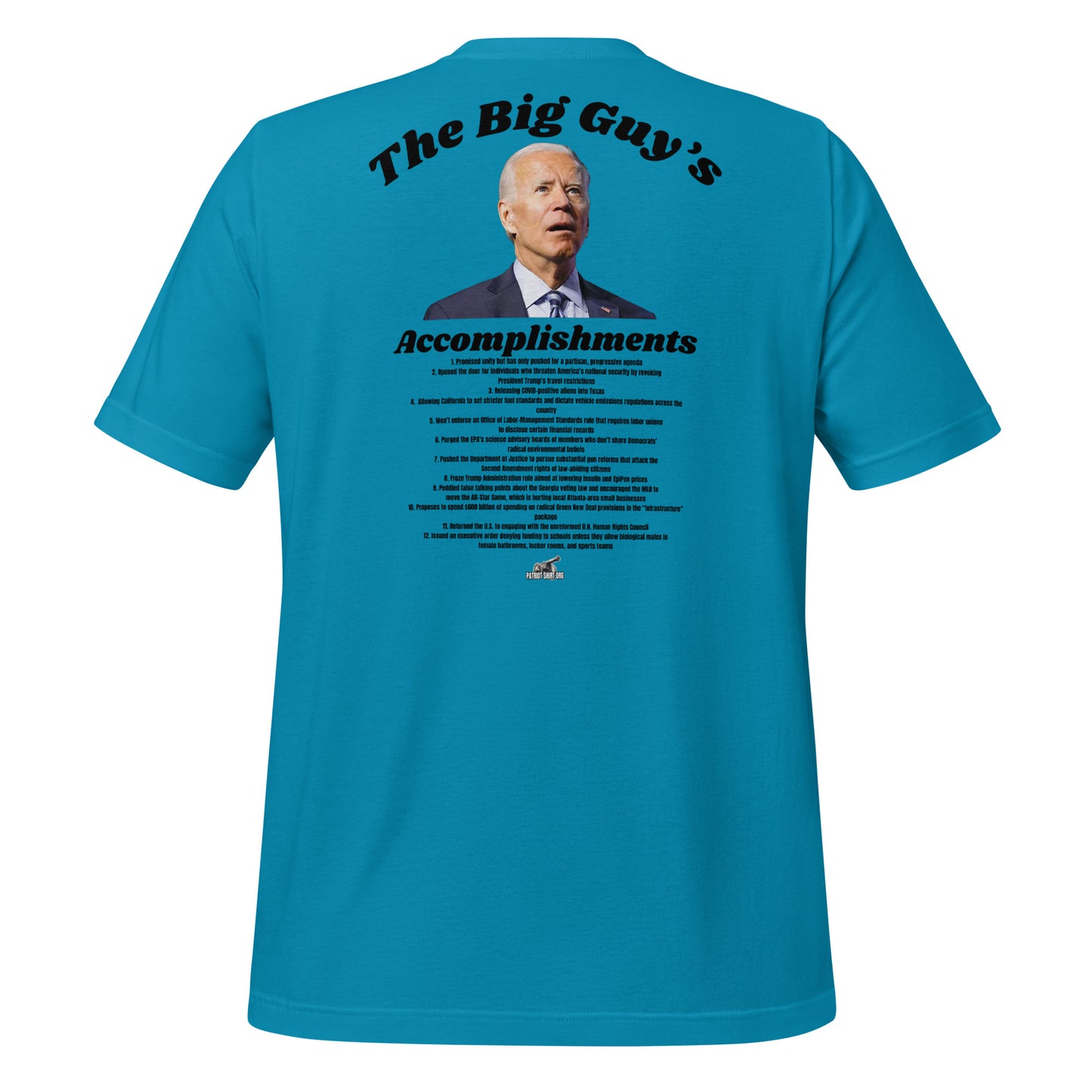 The Big Guy’s Accomplishments Mens t-shirt