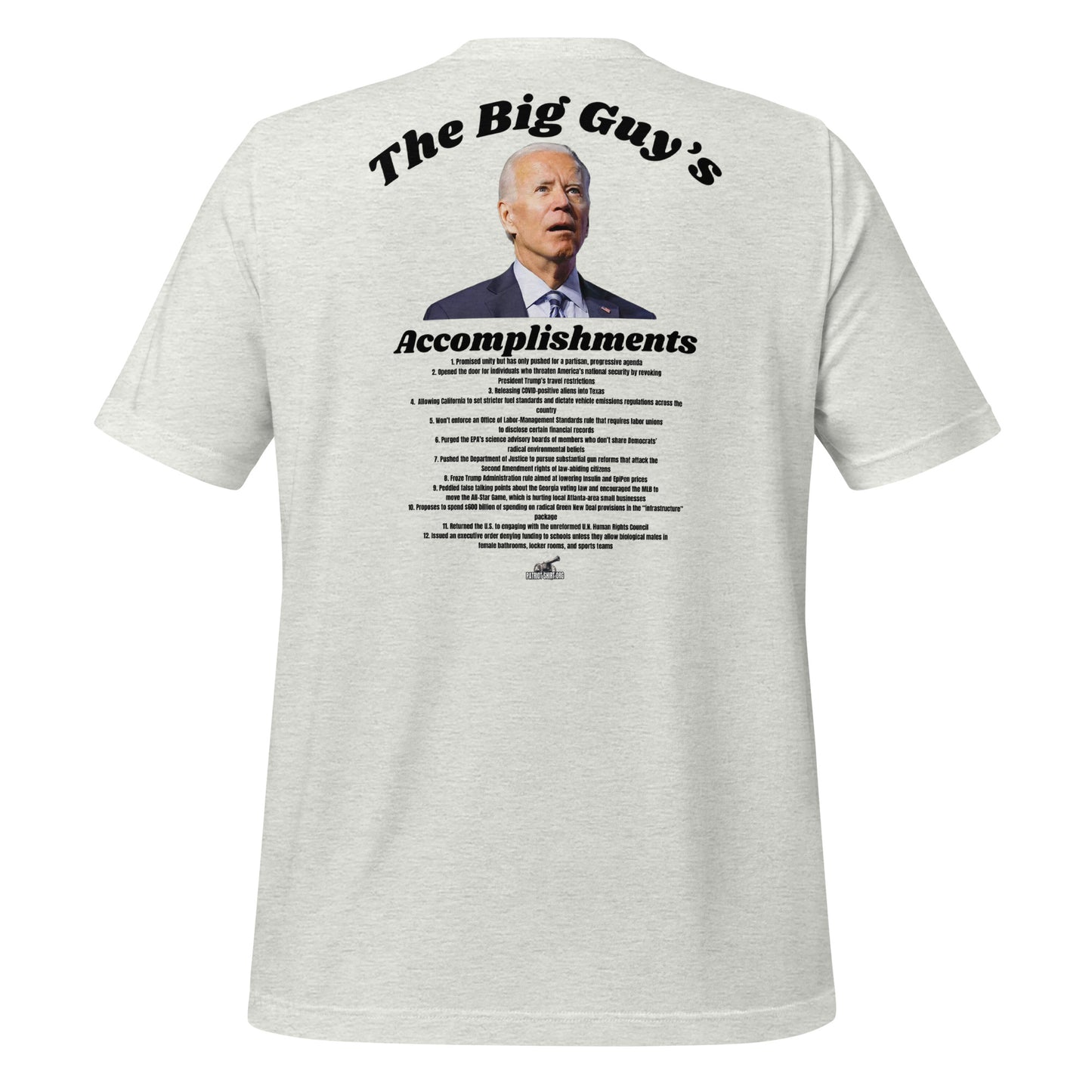 The Big Guy’s Accomplishments Mens t-shirt