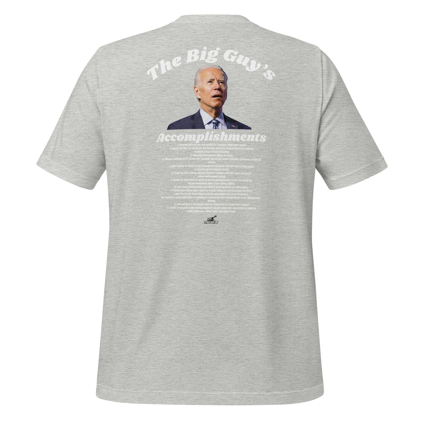 The Big Guy’s Accomplishments Mens t-shirt