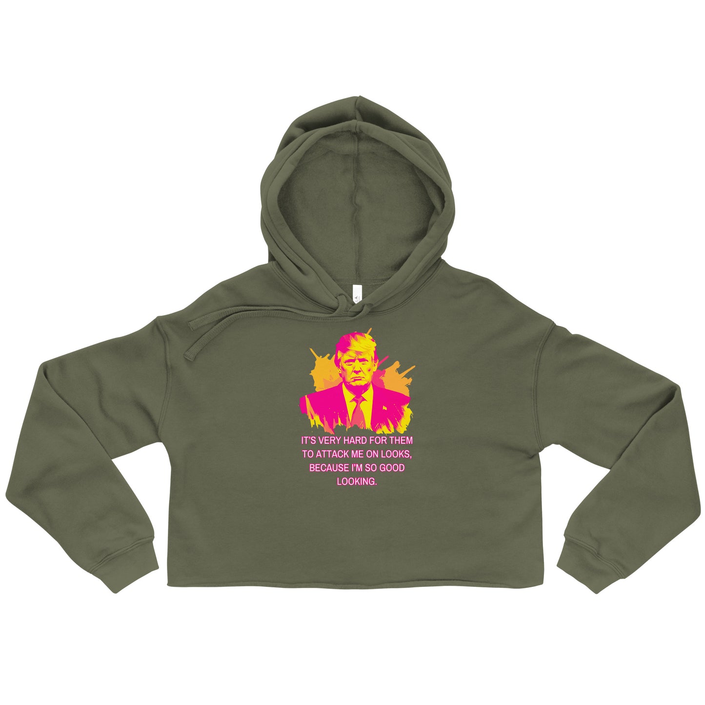DJT Womens Crop Hoodie