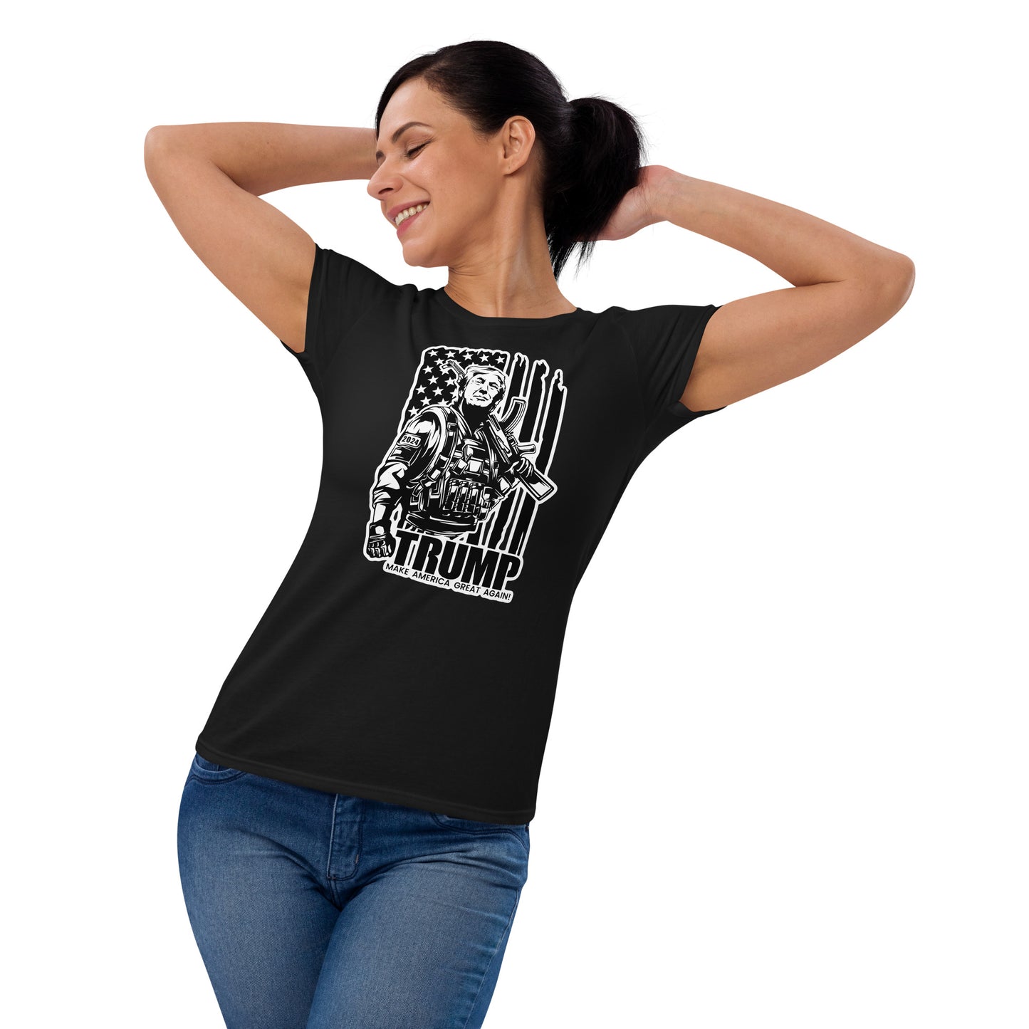 Tactical Trump Women's short sleeve t-shirt