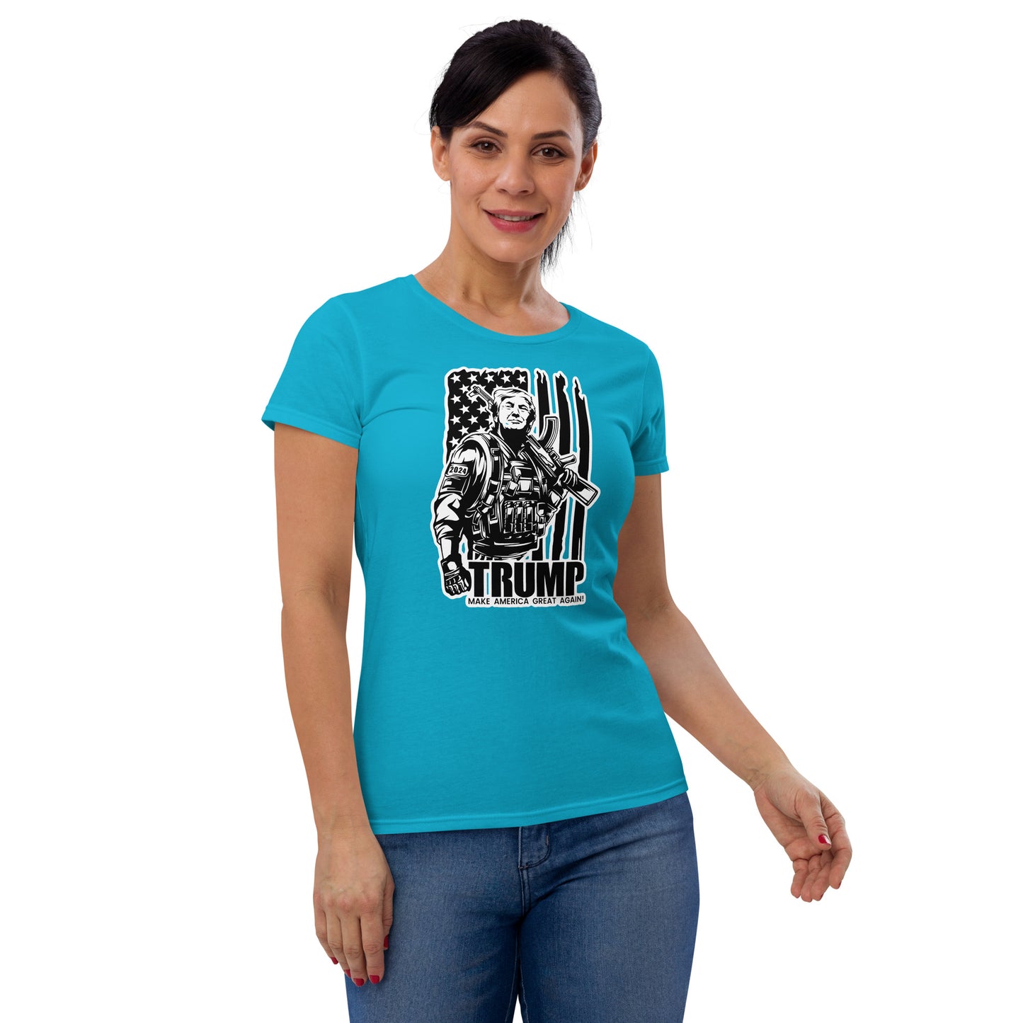Tactical Trump Women's short sleeve t-shirt