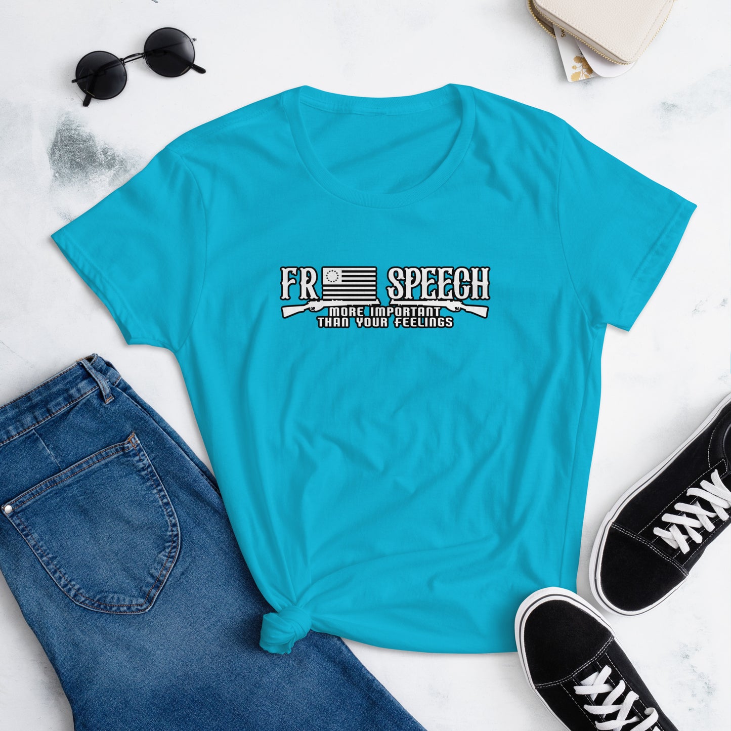Free Speech Women's short sleeve t-shirt