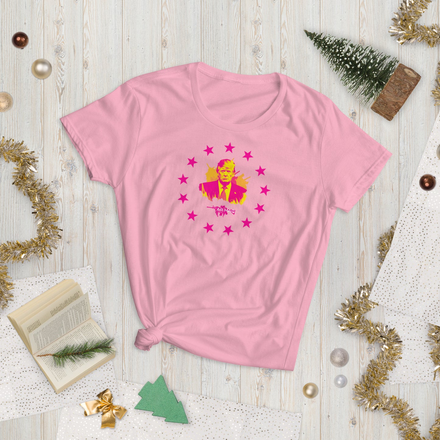 Trump 13 Stars Mrs. AR Mag Women's short sleeve t-shirt