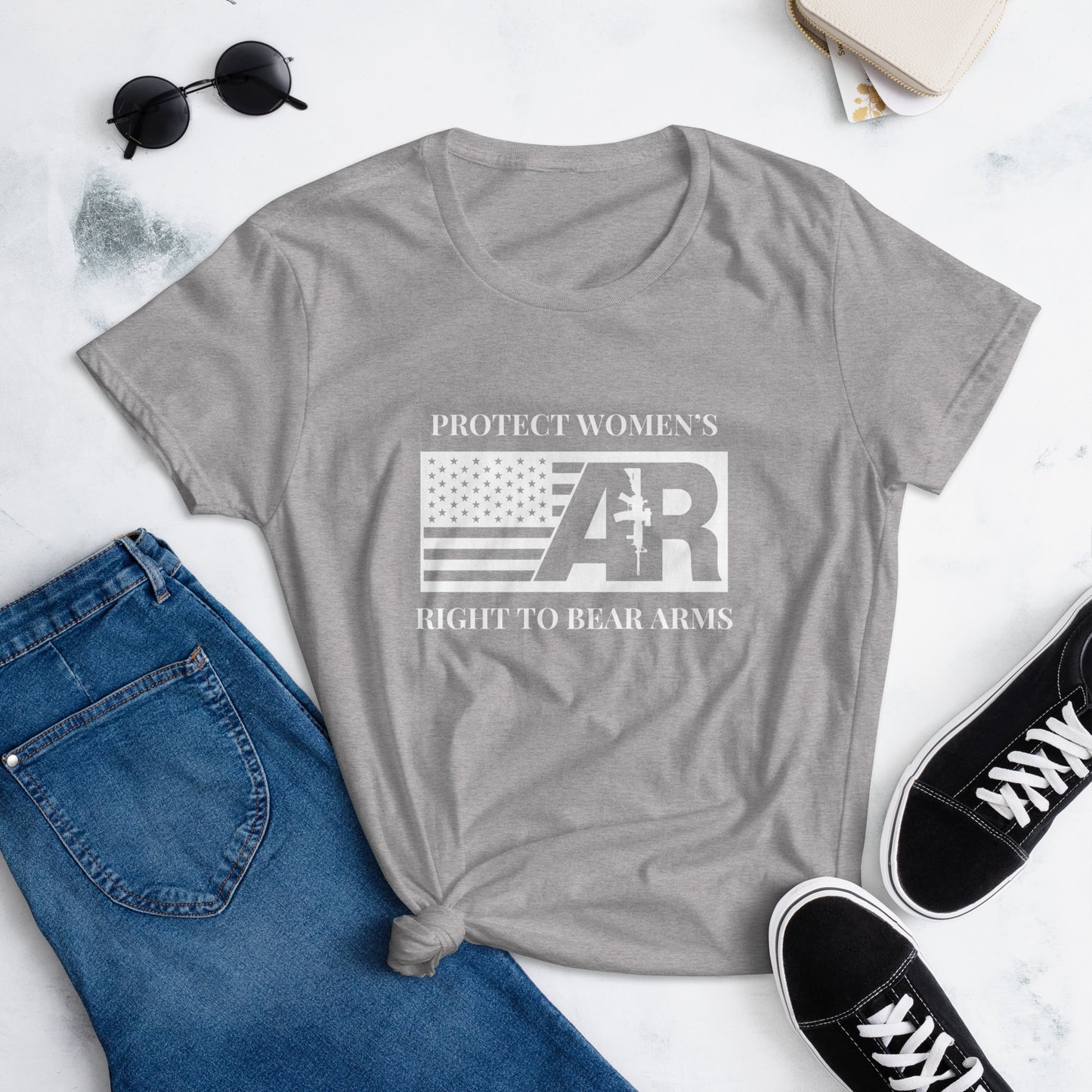 Protect Women’s Right to Bear Arms Women's short sleeve t-shirt