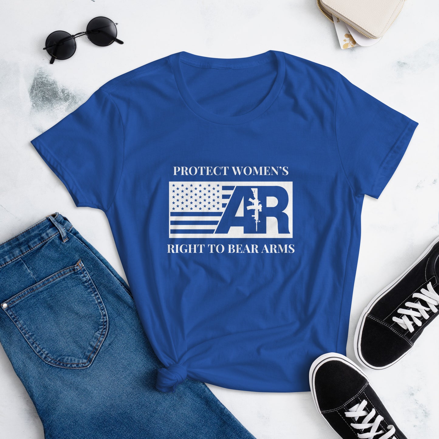 Protect Women’s Right to Bear Arms Women's short sleeve t-shirt