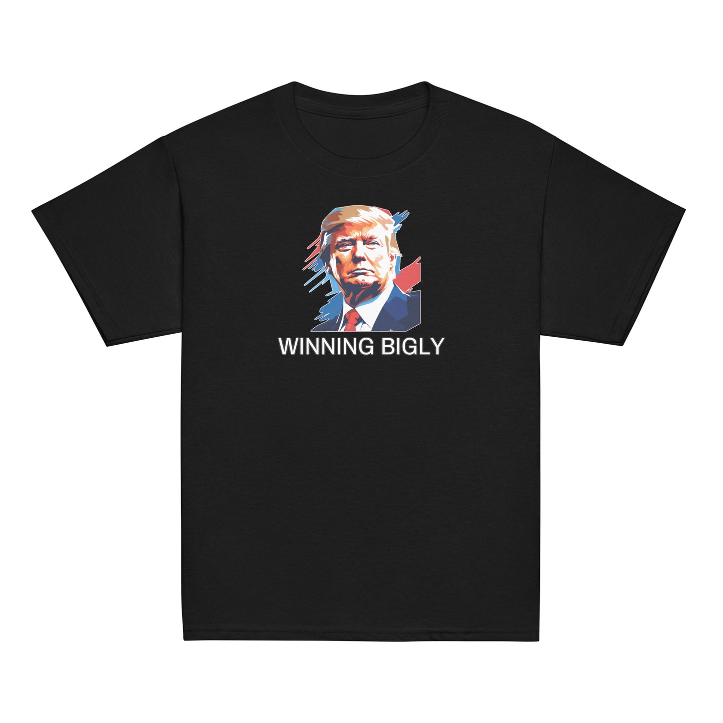 Trump Winning Bigly Youth classic tee