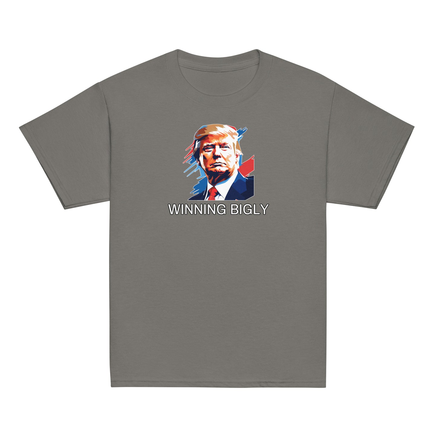 Trump Winning Bigly Youth classic tee