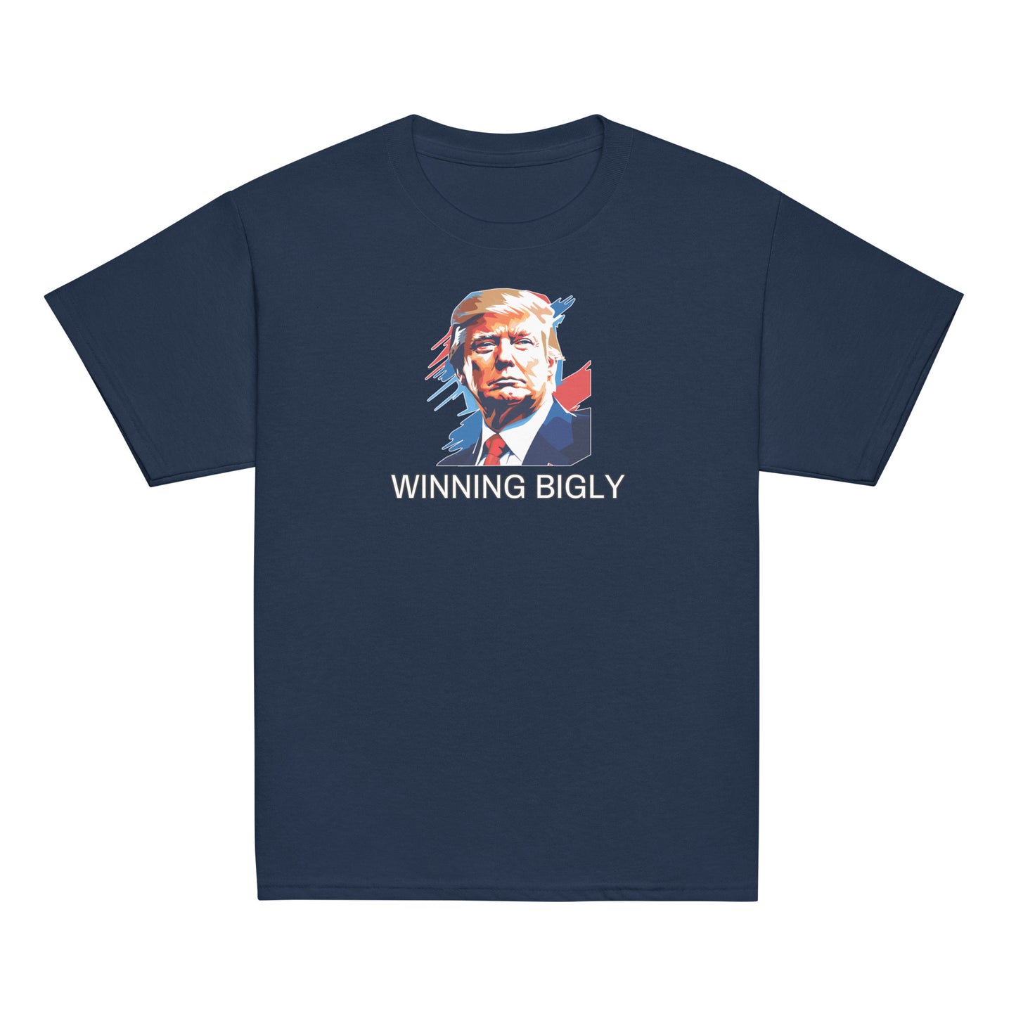 Trump Winning Bigly Youth classic tee