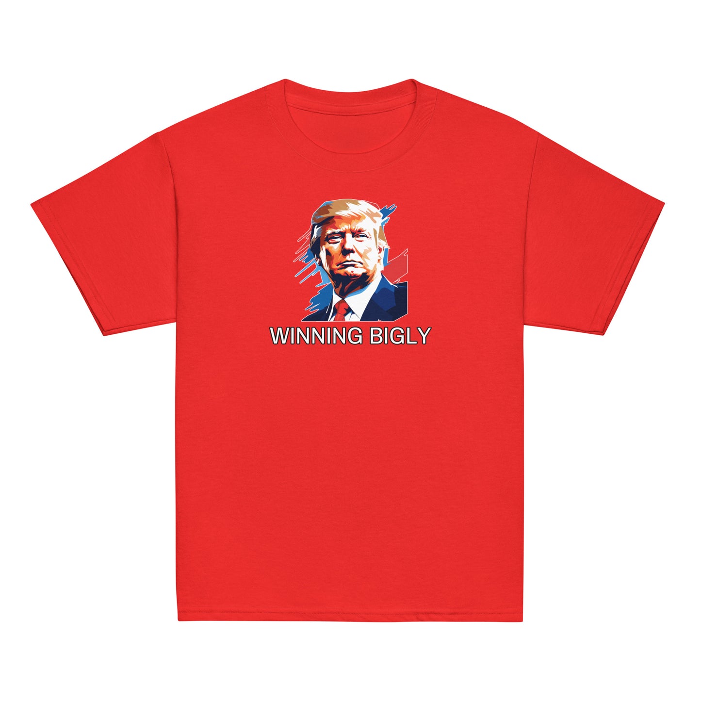 Trump Winning Bigly Youth classic tee