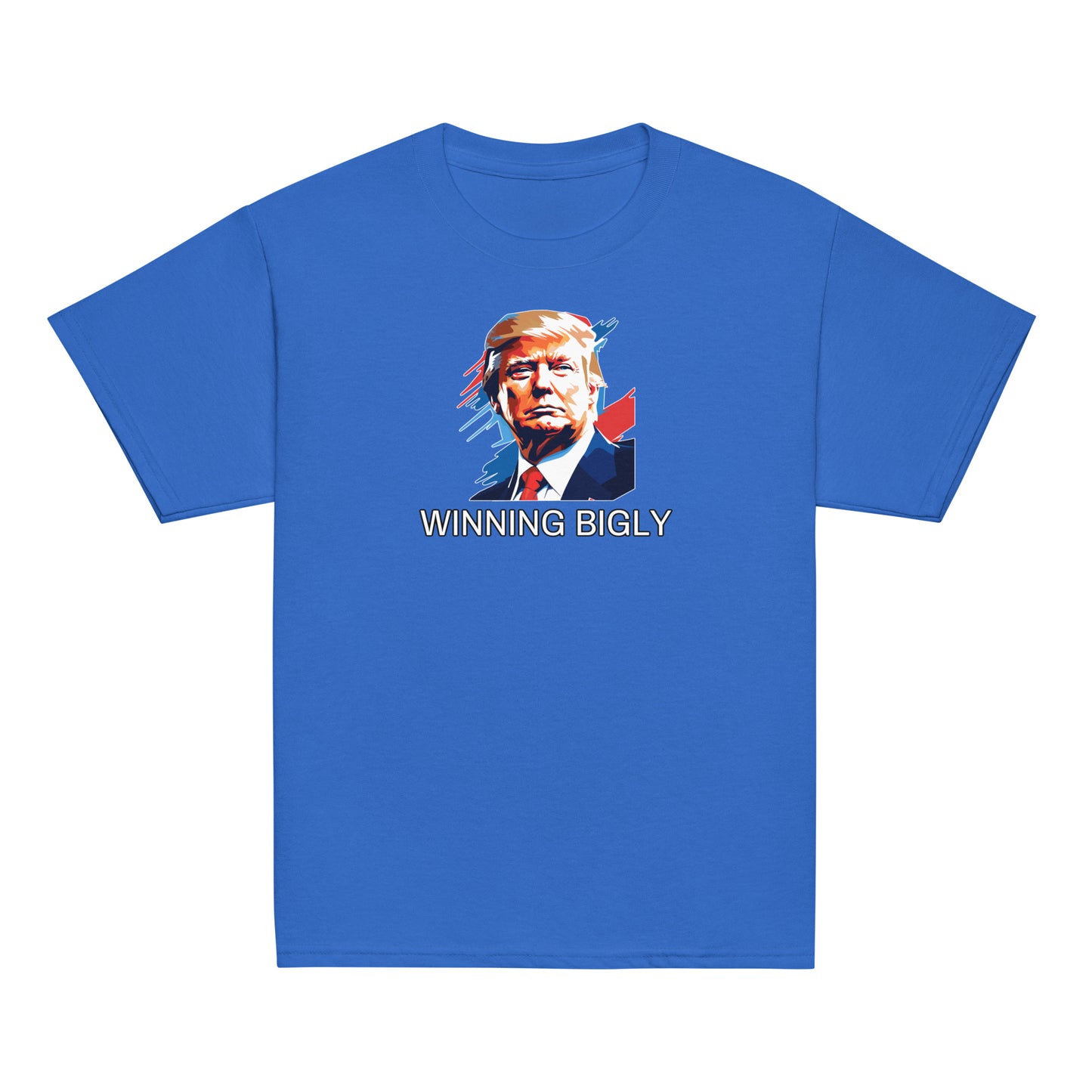 Trump Winning Bigly Youth classic tee