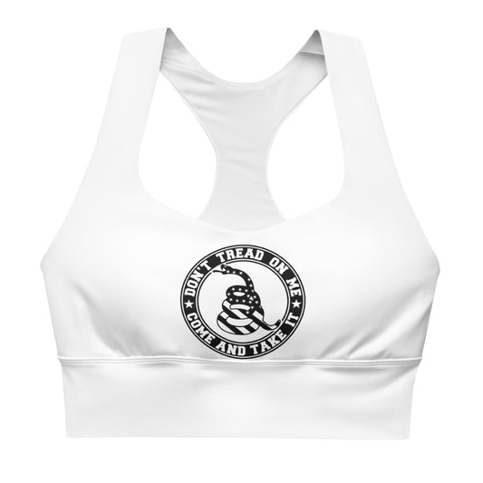 Don’t Tread on Me Longline sports bra
