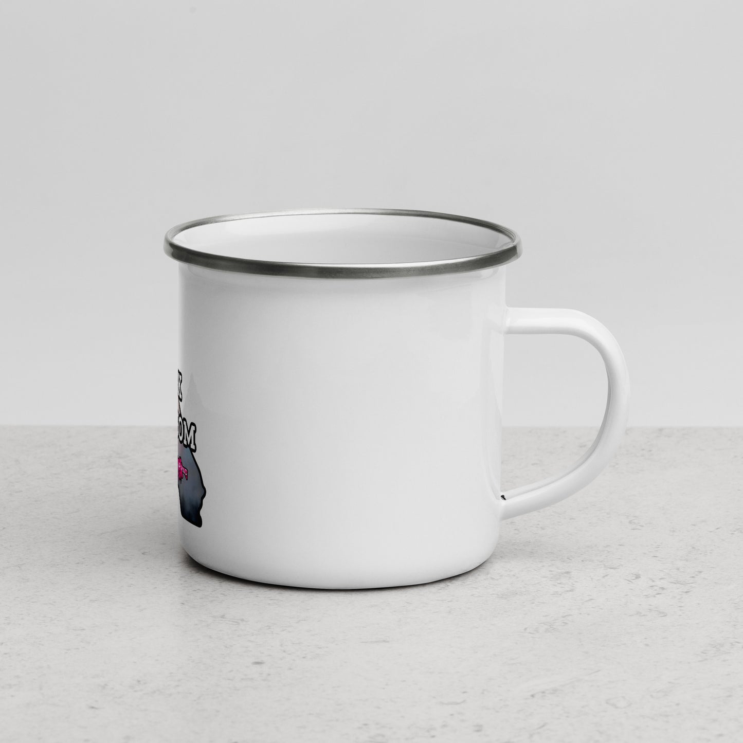 F*ck Newsom Enamel Mug