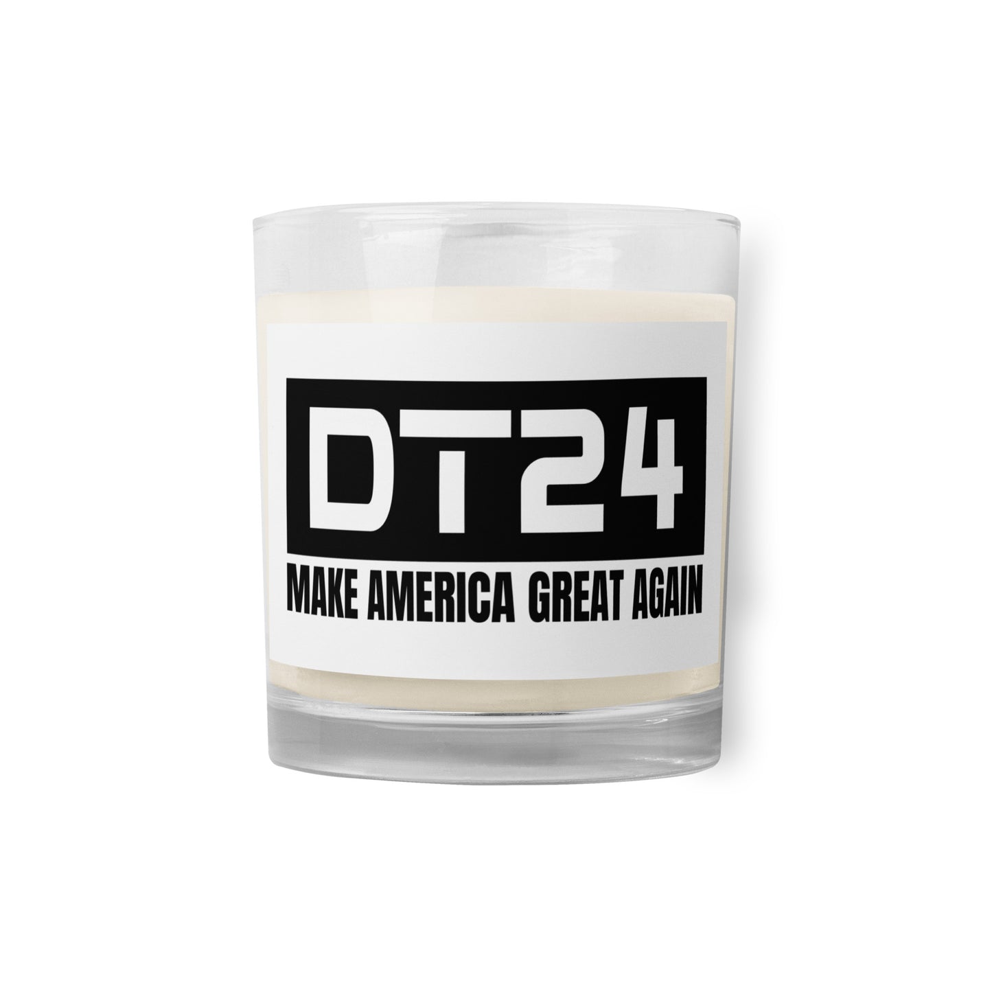 DT24 Glass jar soy wax candle