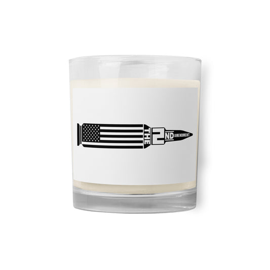 2A Glass jar soy wax candle