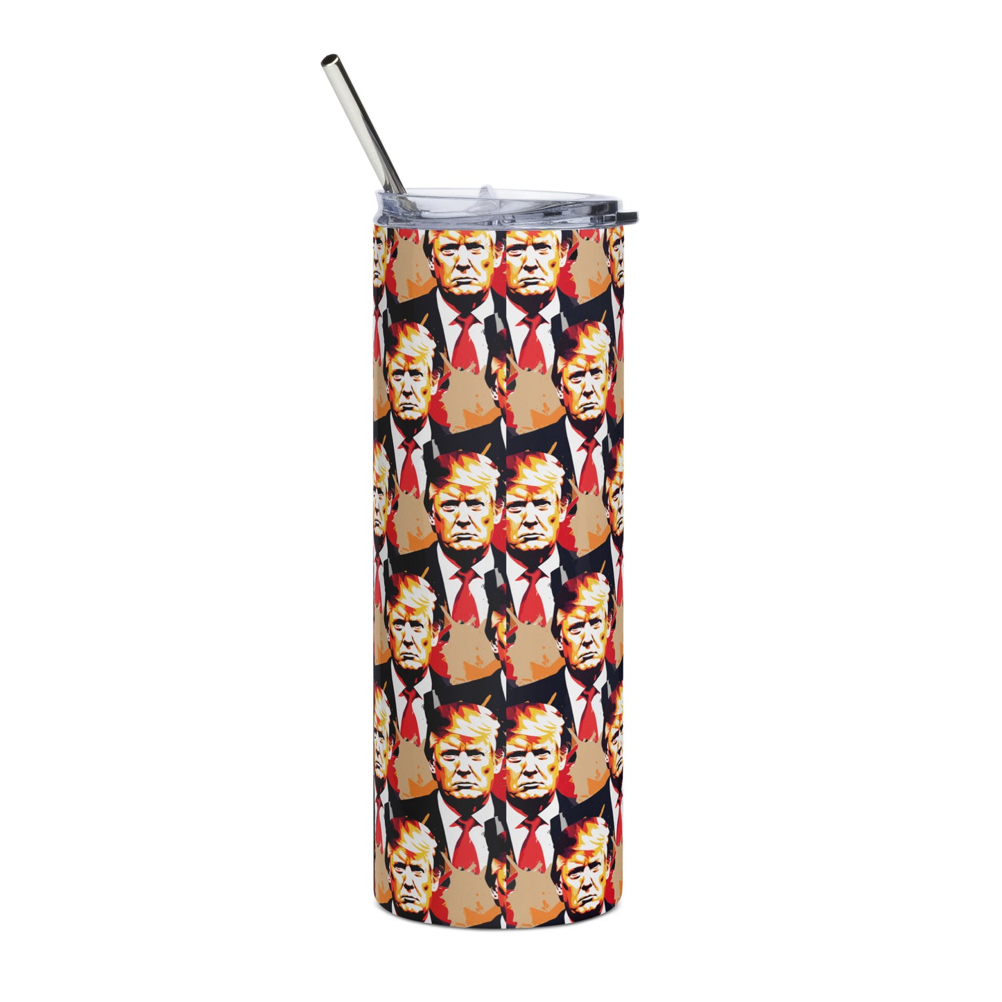 Trump Print Stainless steel tumbler
