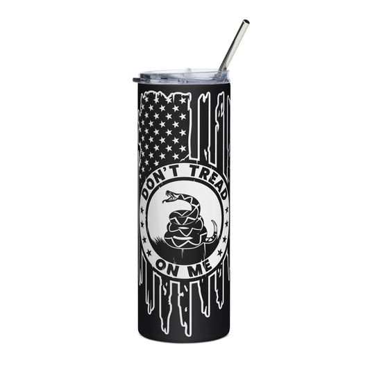 Don’t Tread on Me Flag Stainless steel tumbler